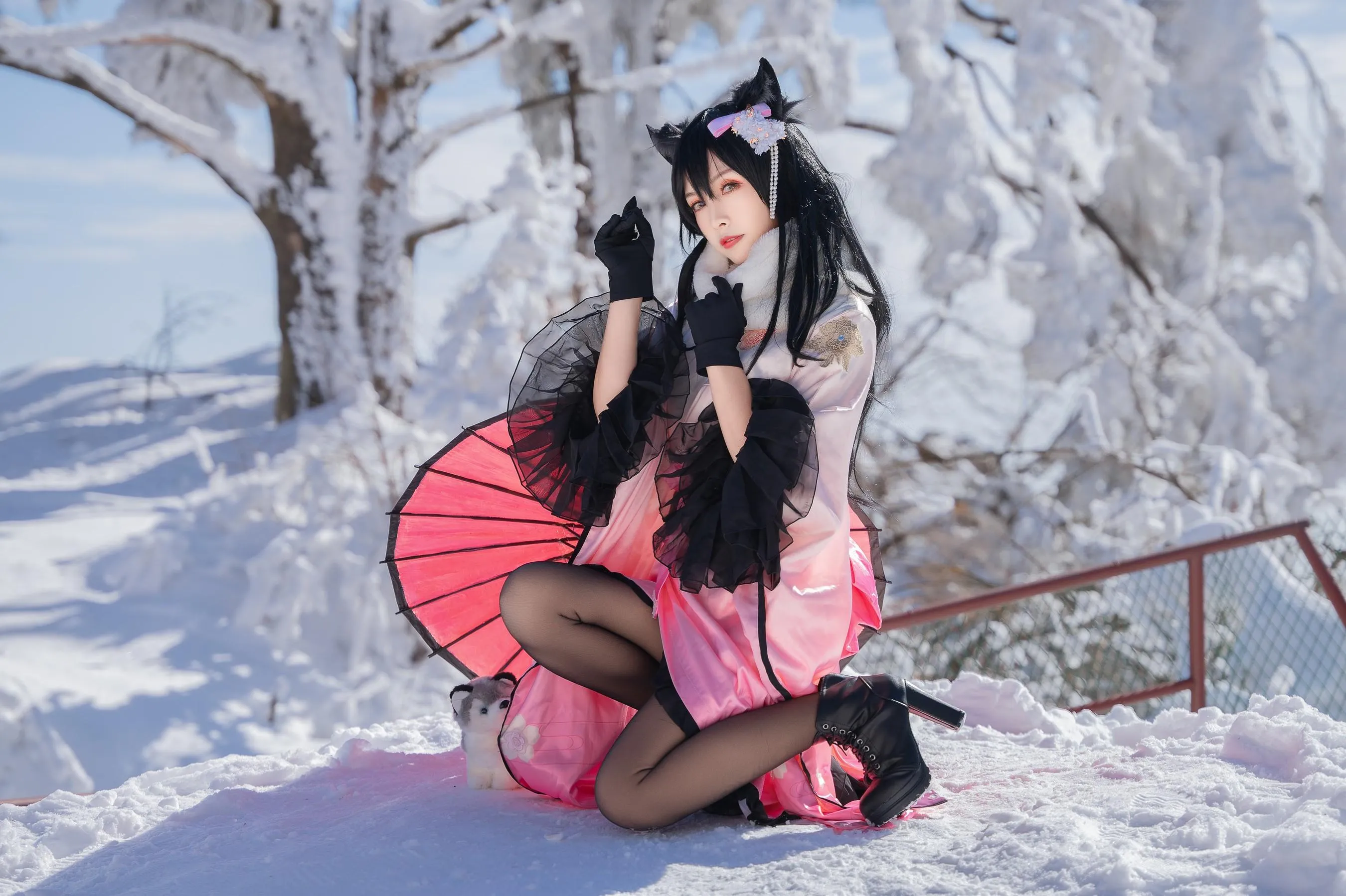 Neko-薇薇 – NO.08 爱宕和服 [45P]插图2